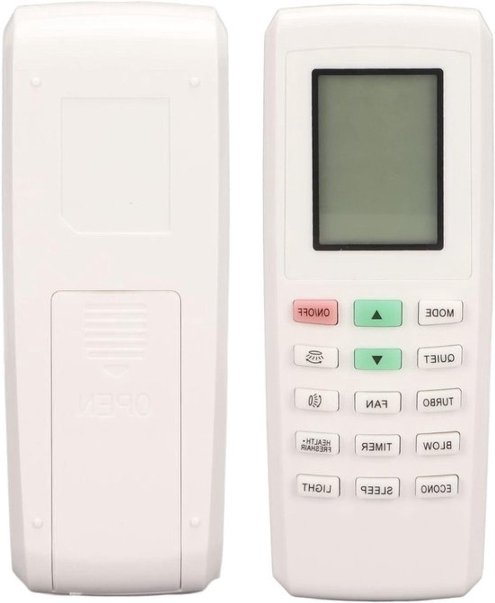 Universele Afstandsbediening voor Airconditioners, Vervangende AC Afstandsbediening voor Gree YV Series, Compatibel met YV1FB7, YV1FB7F, YV1L1 en Meer