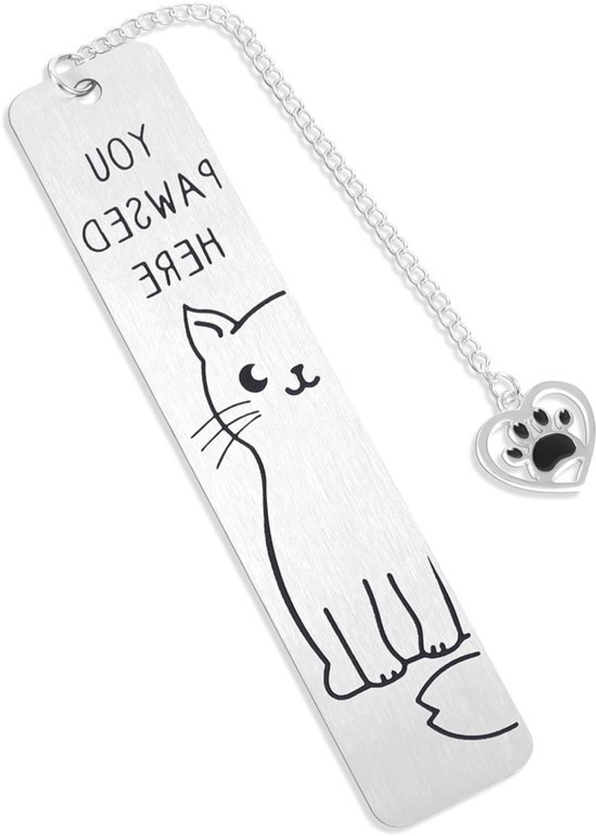 Schattige katten boekenleggers, grappige cadeaus voor kattenliefhebbers en boekenwurmen, ideaal voor vrouwen en mannen