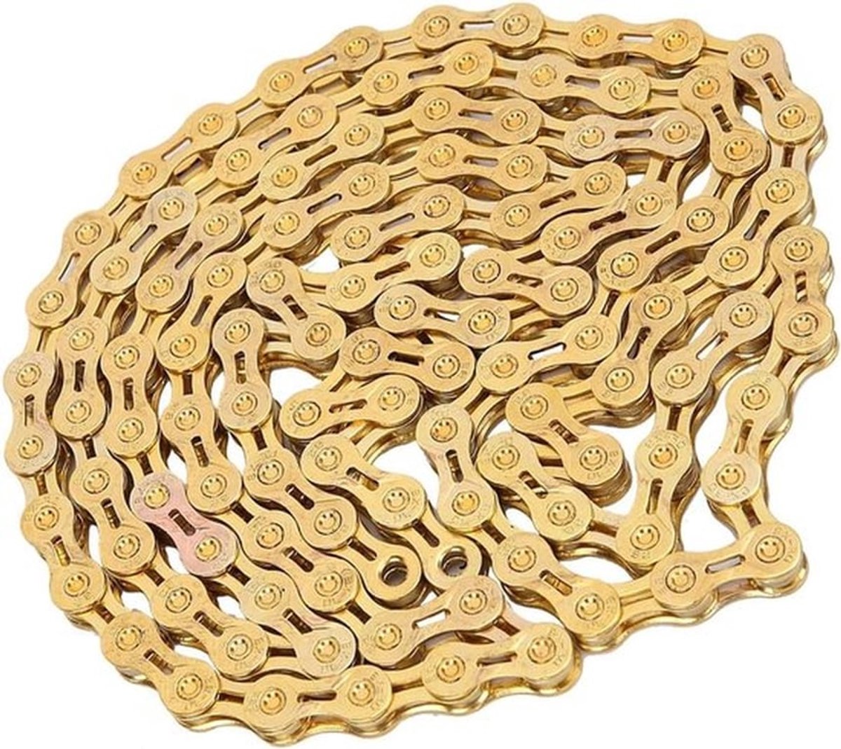 Ultralight Fiets Ketting 116 Links van Legering Materiaal, Geschikt voor 9 Versnellingen en Duurzaam Gebruik