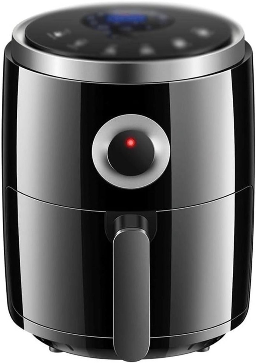 Airfryer 3L - Heteluchtfriteuse Olievrije Frituur - Gezond Koken - Snelle Luchtcirculatie - 3 liter - Zwart