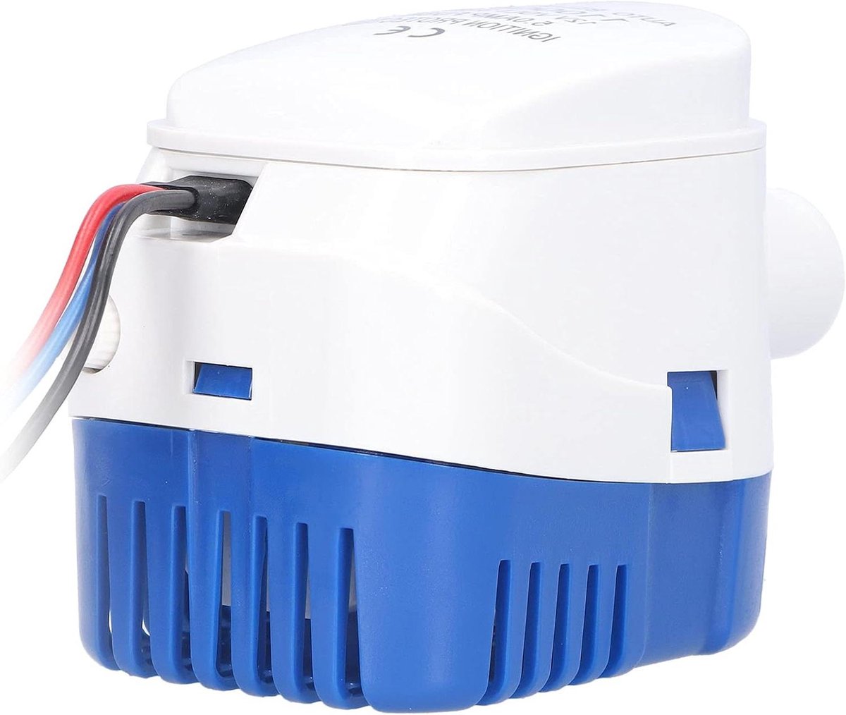 Bilge Dompelpomp - Automatische Lenspomp - Bootstroomafwatering - Geen Vlotterschakelaar Nodig - 750GPH - Zwart