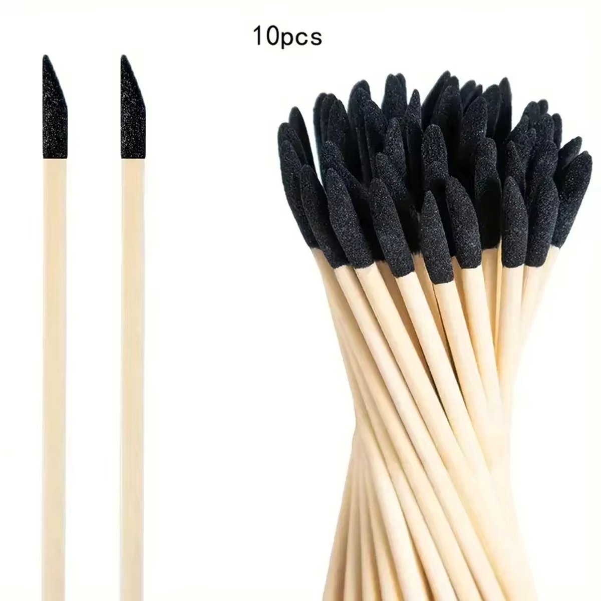 10 Stuks Schuursticks Voor Gedetailleerd Schuren van Hout, Plastic en Modellen – Perfect Voor Hobby, Polijsten, Schuren en Detaillering