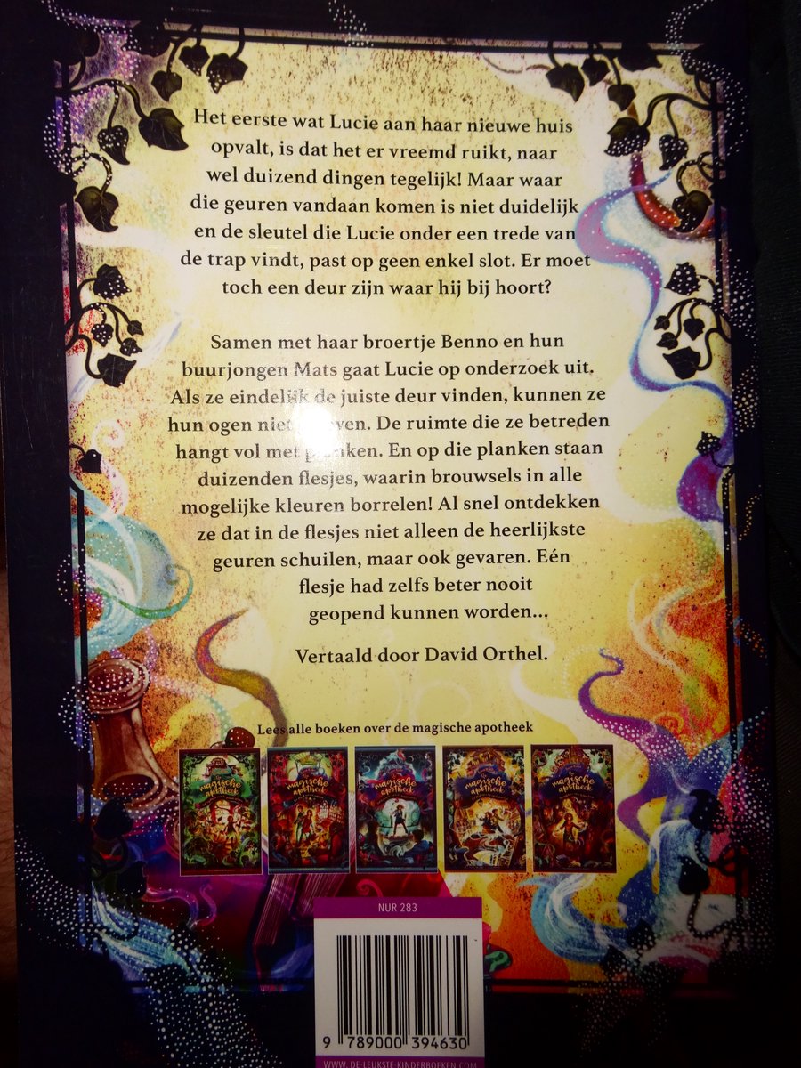 De magische apotheek - Er hangt een geheim in de lucht - back cover