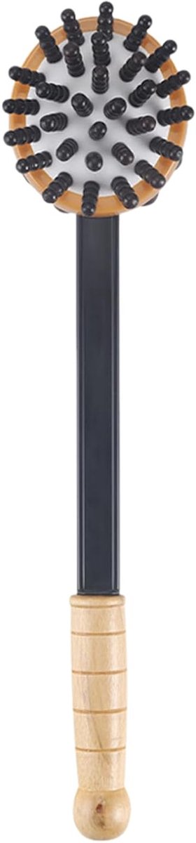 Massage Comb Rug - Massageapparaat slag - Spierontspanning - Dubbele kop - 40 cm - Niet gespecificeerd