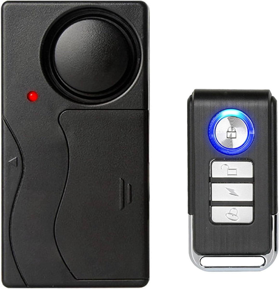 Draadloos Alarm Systeem - Trilalarm Fiets - Diefstal Beveiligen - 110 dB Geluidsniveau - 85 mm Lengte - Zwart