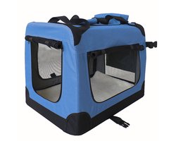 Opvouwbare reismand voor katten en honden - Grote en kleine boxen, bedden, dekens en autotransport - 7 maten, 5 kleuren - Petigi