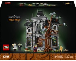 LEGO Icons Burgemeestershuis - Griezelig Landhuis Bouwpakket voor Volwassenen 11383 Image