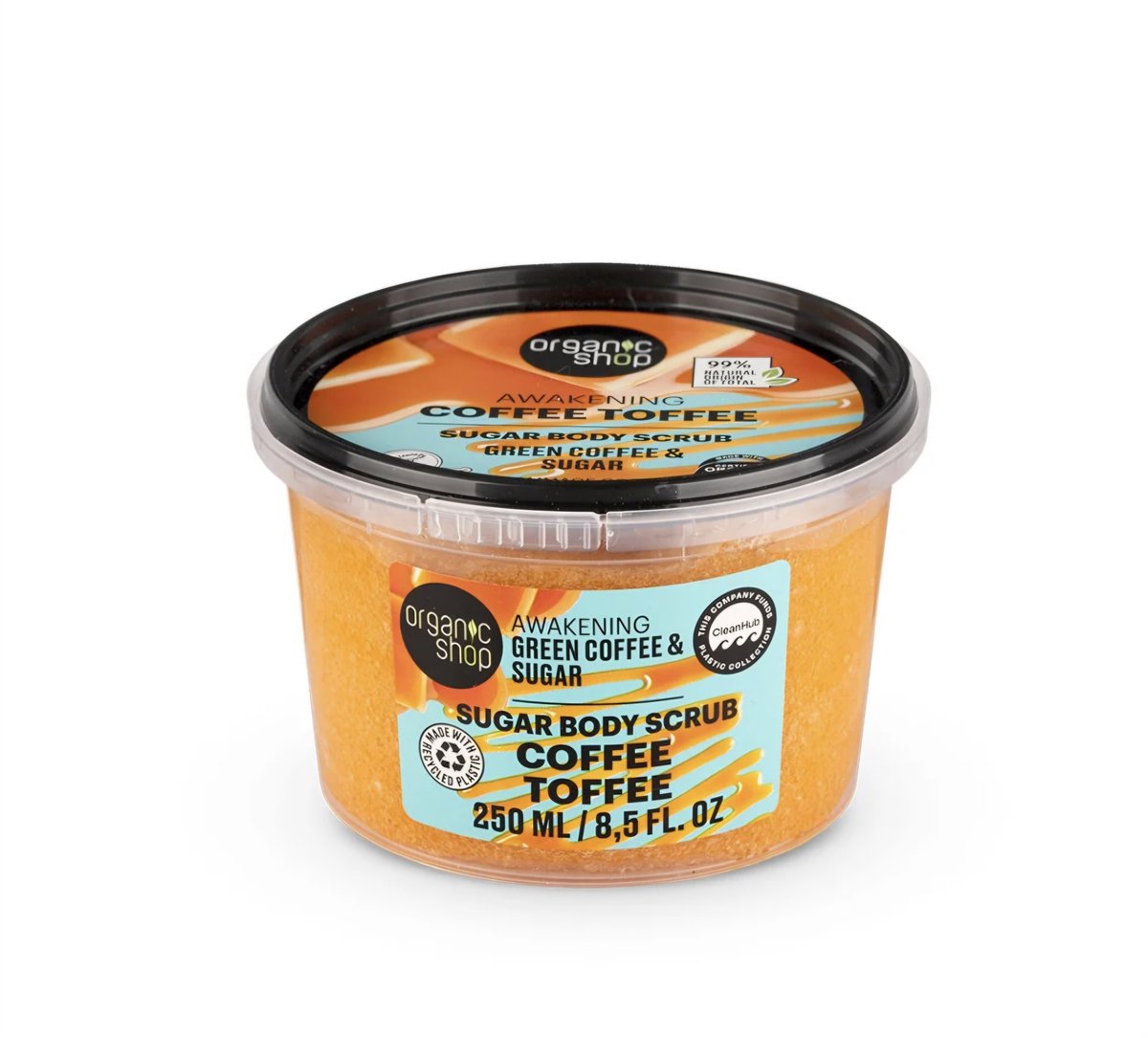 Organic Shop- Sugar Body Scrub- Green Coffee & Sugar
