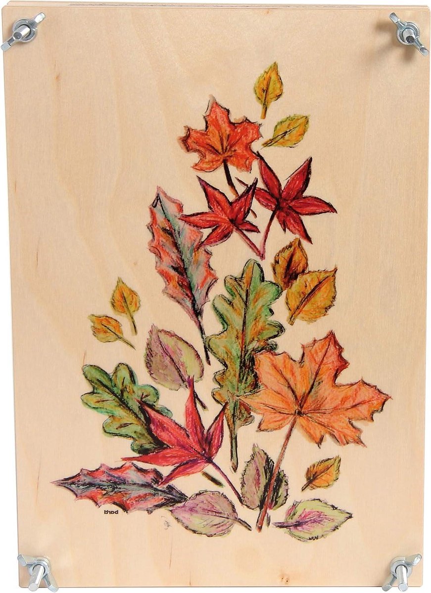 Houten Bloem Pers - Planten Drukker - Bloemen Drogen - Inclusief Tussenbladen - 33 x 23 cm - Natuurhout