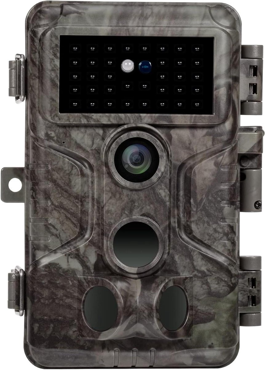 Wildcamera - Trailcamera Observatiecamera - Natuur Observatie - Ultrahelder Nachtzicht - 30 Meter Bereik - Camouflage