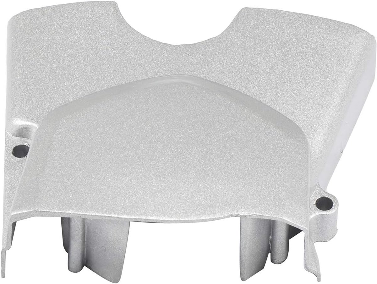 SnelShoppen - JRL Motor voor Tandwielketting Deksel 90 110 125cc Quad Dirtbike ATV Buggy - Aluminium - Zilver - 4-Takt Motor