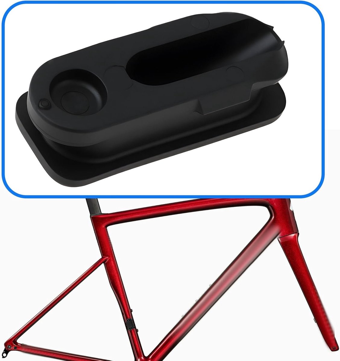 4 Pcs Bicycle Frame Internal Cable Gate Cover Two Holes 1472-PLUGIN-712 Compatible with Giant Bicycle Frame - ShopVlot