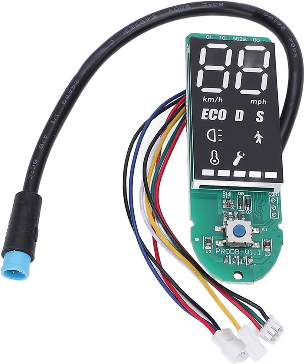 SnelShoppen - Elektrische scooter dashboard voor MAX G30, Bluetooth circuitbord vervangonderdeel, real-time display, eenvoudig te installeren, geschik
