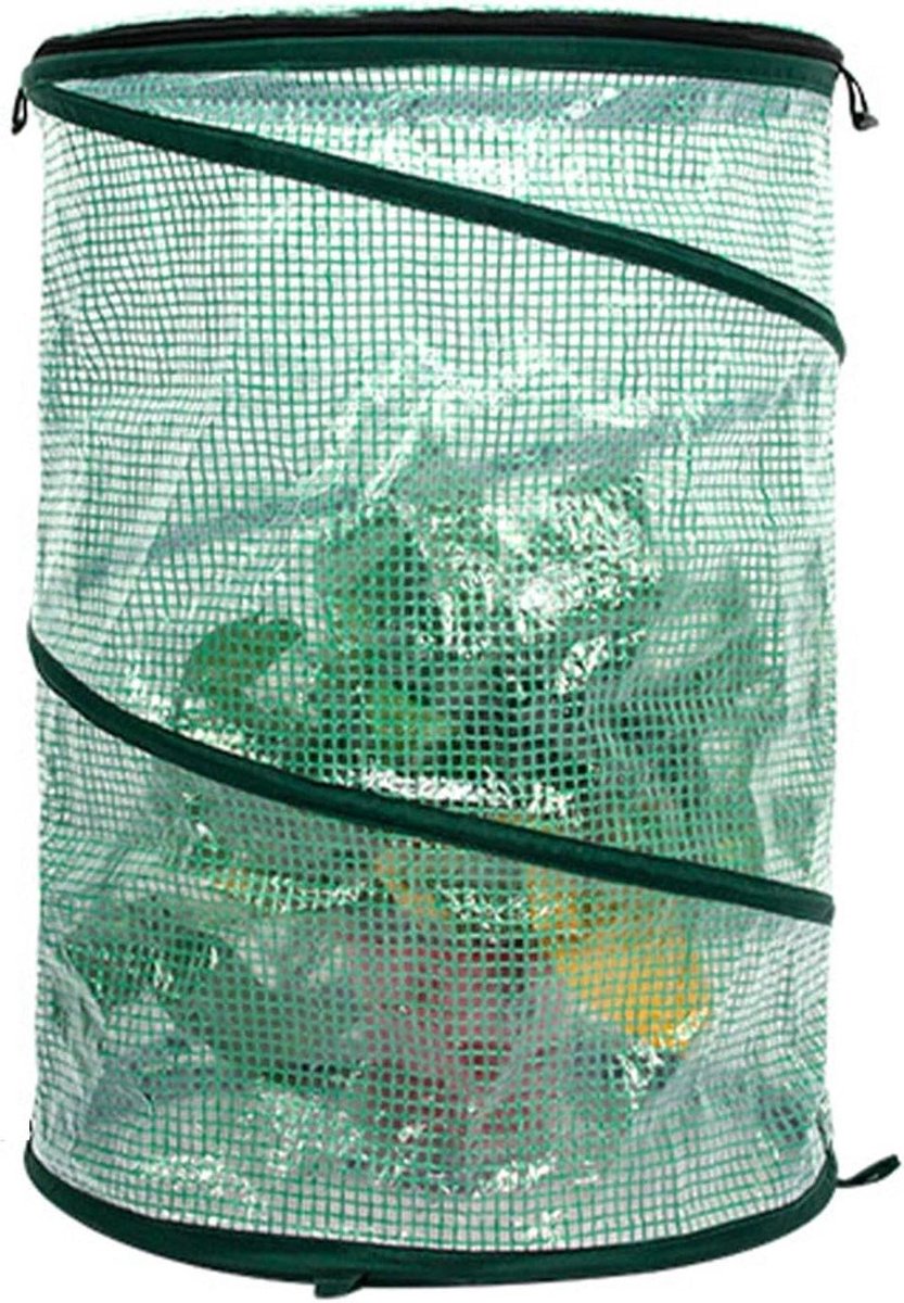 Kleine Broeikas - Pop-up Kas Draagbare Kas - Planten Beschermen - Pop-up Ontwerp - 50 x 68 cm - Groen