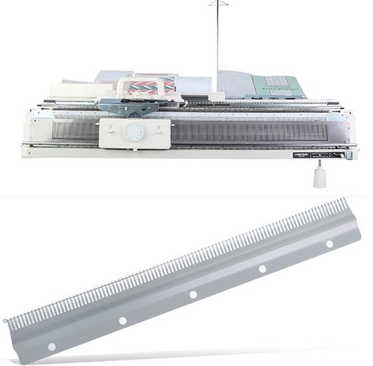 Korte Picking Kam voor Breimachines - Geschikt voor SRP60N, SRP50 en SRP60 - 45 cm Accessoire voor Breien en Handwerk