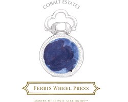 Ferris Wheel Press - schrijfinkt - klein flesje 10cc - Everyday Collection | Cobalt Estates Ink 10ml