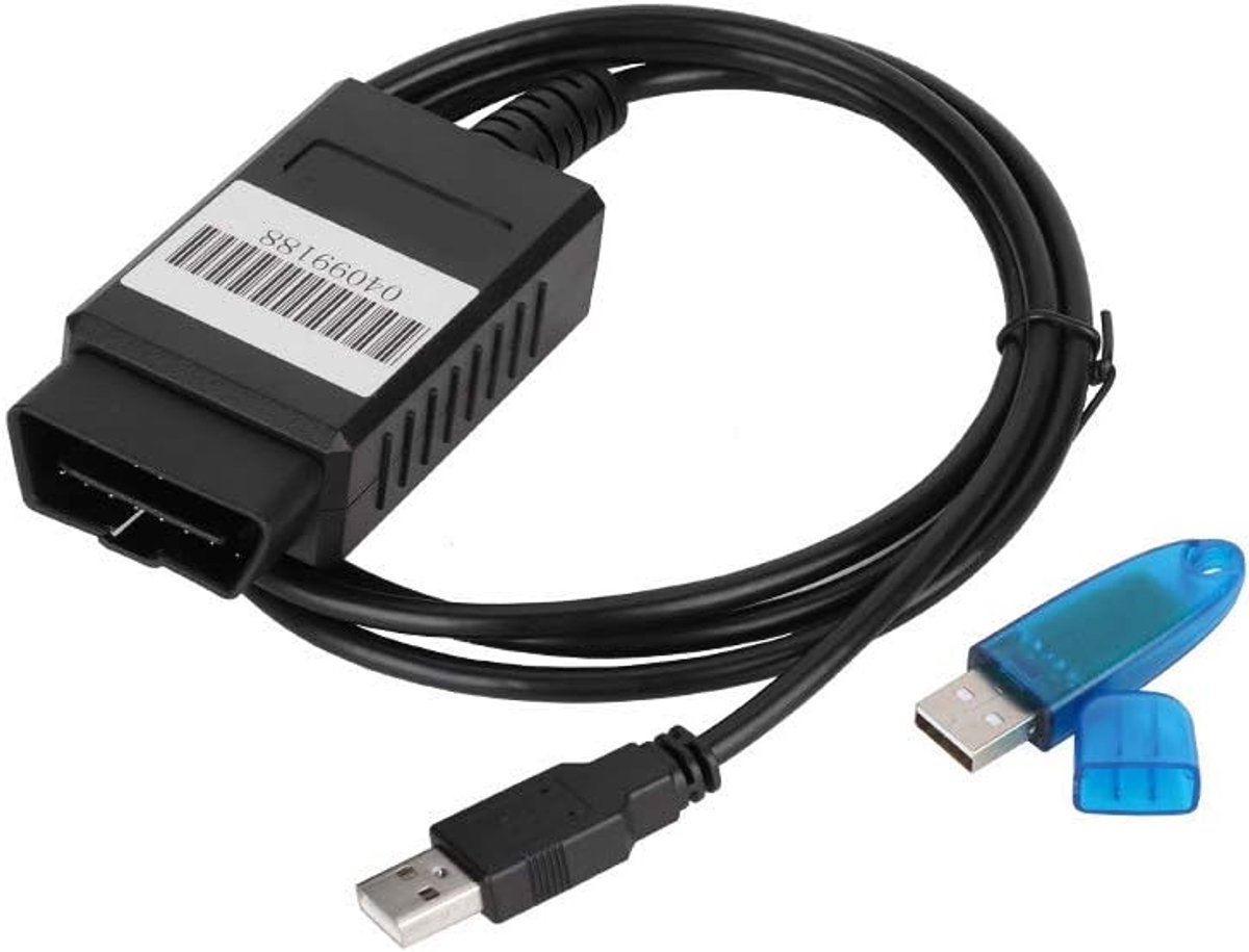 SnelShoppen - Autodiagnoseleiding 4-in-1 Programma - Geschikt voor Ford, Renault, Nissan - Makkelijk Te Gebruiken - Automatische Afstandsbediening Pro