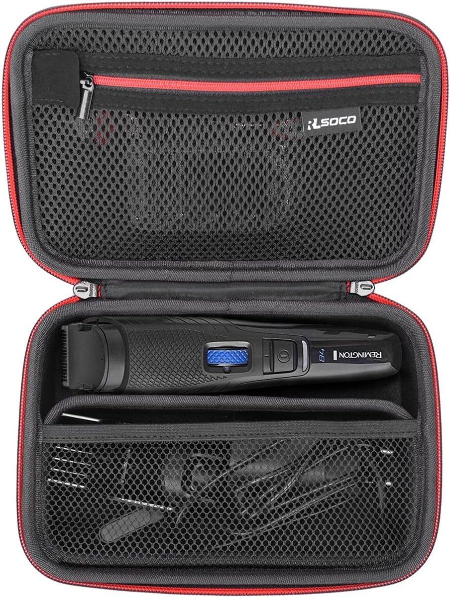 SnelShoppen - Case Cover voor Remington Baardtrimmer MB4048, B5, B4, B3 - Beschermhoes, EVA Materiaal, Perfecte Pasvorm, Voor Reizen en Thuisgebruik