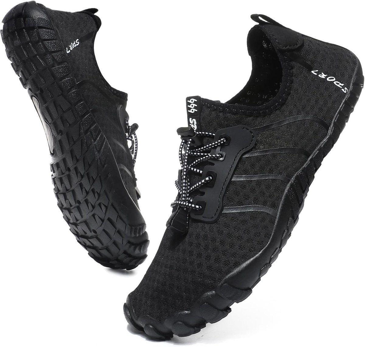 Waterschoenen - Zwart - 46 EU - Sneldrogend en Lichtgewicht - Voor Dames en Heren