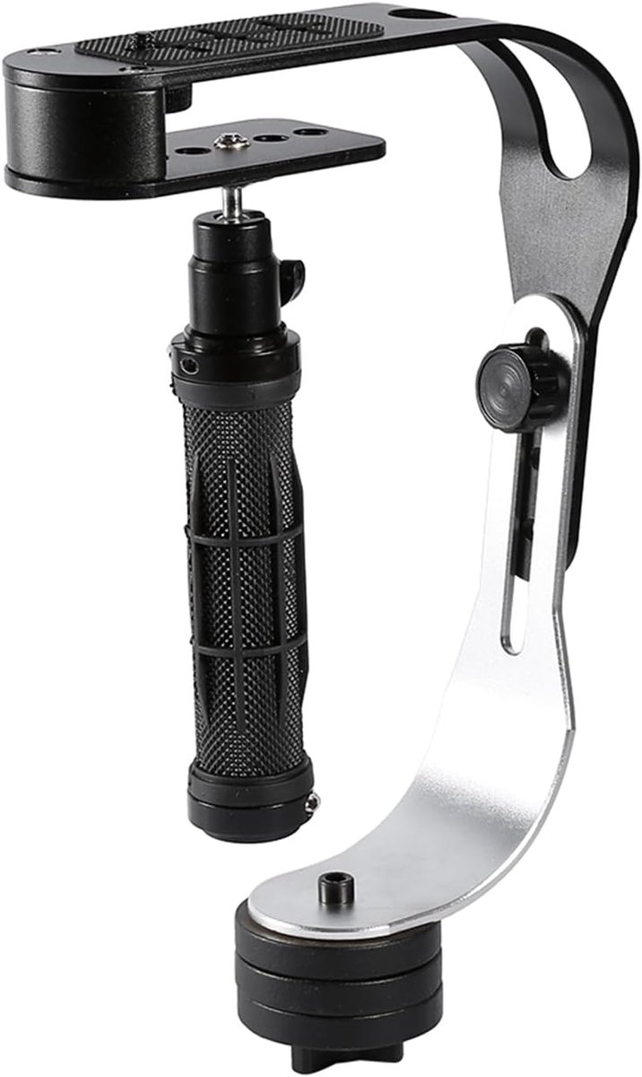 SnelShoppen - Handheld Steadycam Video Stabilizer met Non-slip Bevestigingsoppervlak voor Digitale Camera Camcorder DV DSLR SLR - Professionele Stabil