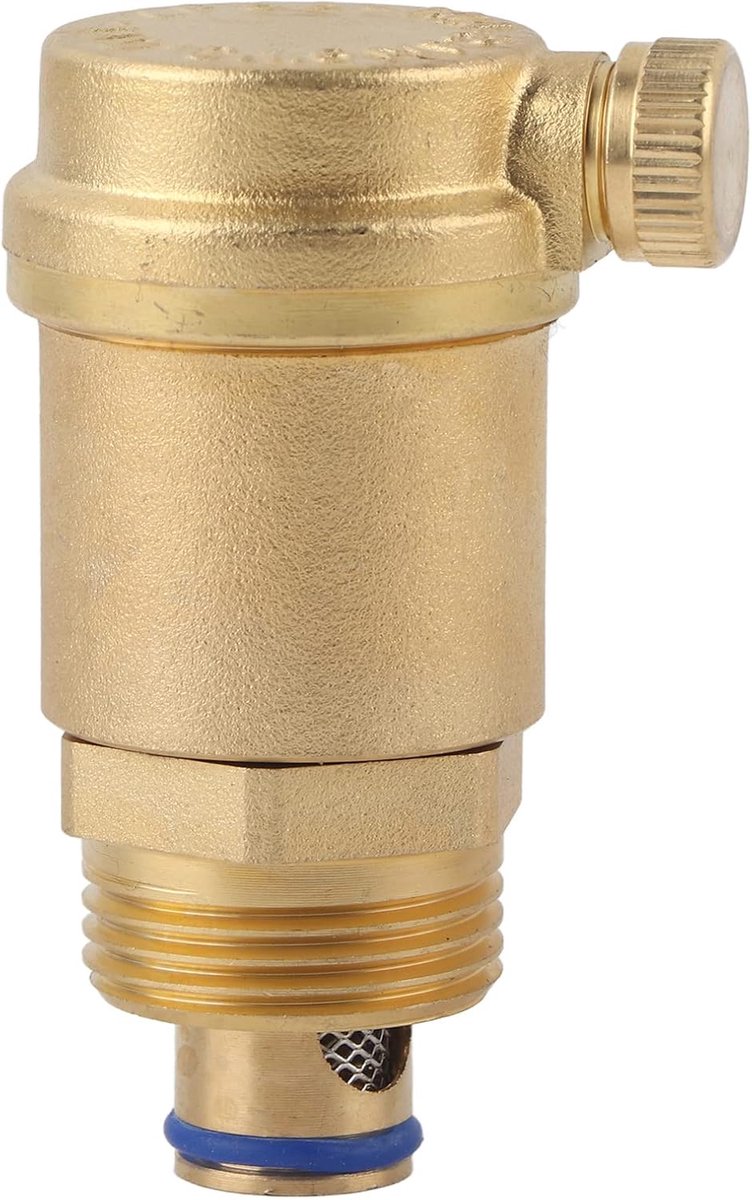 SnelShoppen - DN20 G3/4 Automatische Aflaatklep Messing Drukventiel Metaal Luchtaflaat voor Uitlaat HVAC Systeem