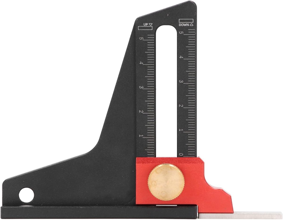 Altimeter dieptemeter - aluminium legering - multifunctionele altimeter - ideaal voor houtbewerking - ShopVlot