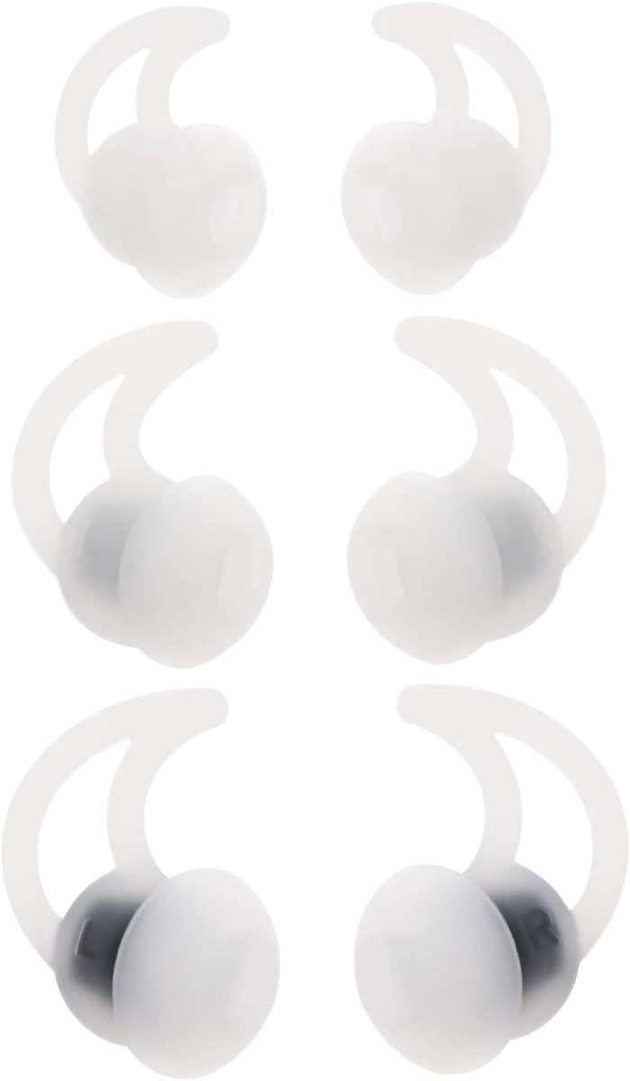 SnelShoppen - 3 Paar Vervangende Oordopjes Siliconen In Ear Oordopjes Geluidisolatie Tips Geschikt voor QC20 QC20i SoundSport SIE2i IE2 IE3 Oordopjes
