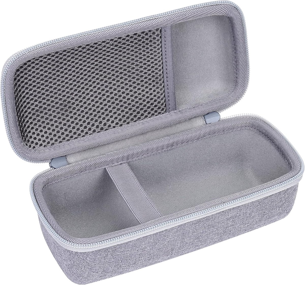 SnelShoppen - Hard Carrying Case voor Microfoon, Schokbestendig, Waterdicht, Lichtgewicht, Grijs, Geschikt voor Super 55 Microfoons, Ideaal voor Vakan