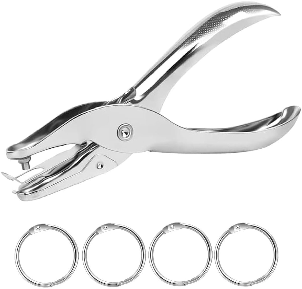 Perforator voor Papier - Metalen Handperforator - 3 mm Gatdiameter - Voor Knutselen en Scrapbooking