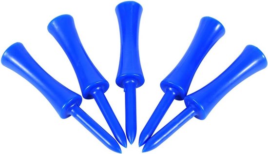 ONF3 - Golf Tees - Duurzame Golfaccessoires - 68mm Plastic - Blauw - Verminder wrijving en spin - Geschikt voor golfsporten van Onf3 — afbeelding 3