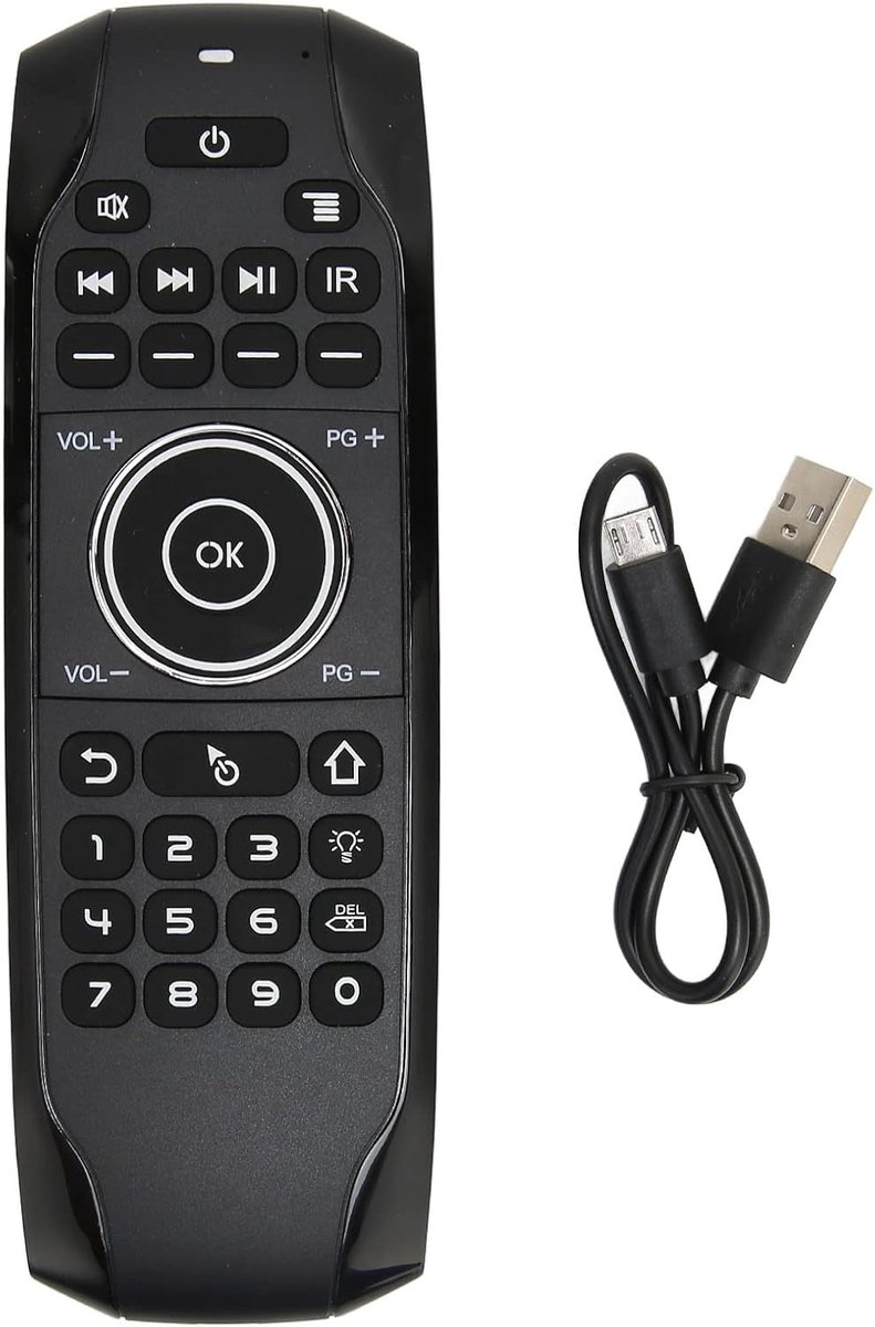 Voice Remote Control Computer Universal Controller Home Remote Replacement Remote Control for Home(G7BTS-Black) - ShopVlot