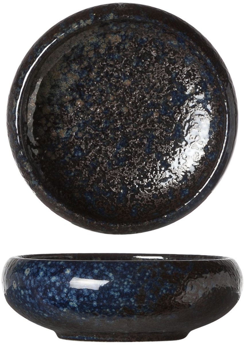 Cosy & Trendy Black Yoru Schaaltje 9.5xh3cm