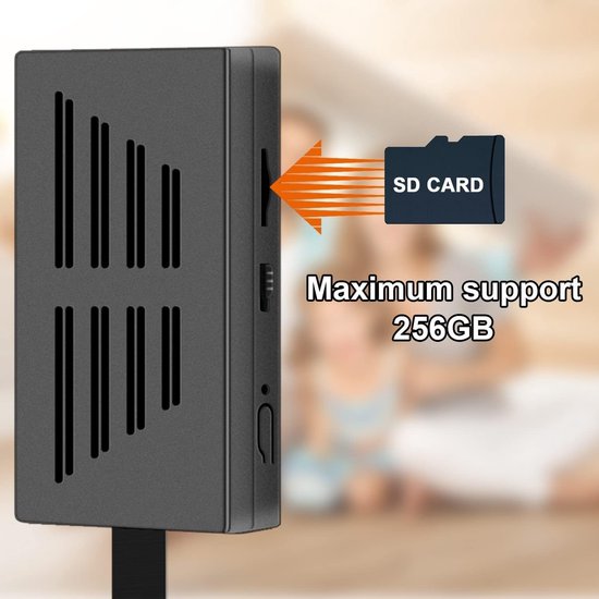 Mini Spy Camera - Verborgen Camera - Beveiligingsopnames Maken - Bewegingsdetectie Ingebouwd - 1080P Resolutie - Multicolour van MINI — afbeelding 5
