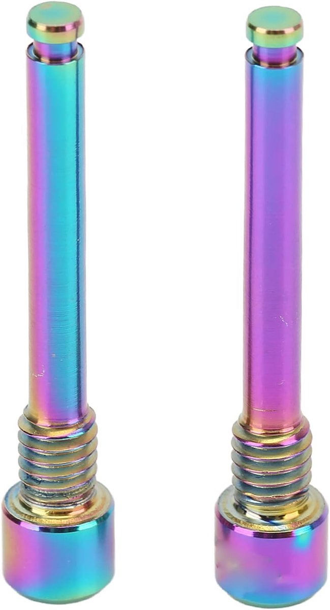 SnelShoppen - Professionele Schijfremschroeven Voor Fiets, Hoogwaardige Aluminium Caliperschroeven, Perfect Voor Mountainbike, Dazzling Kleur, Duurzaa