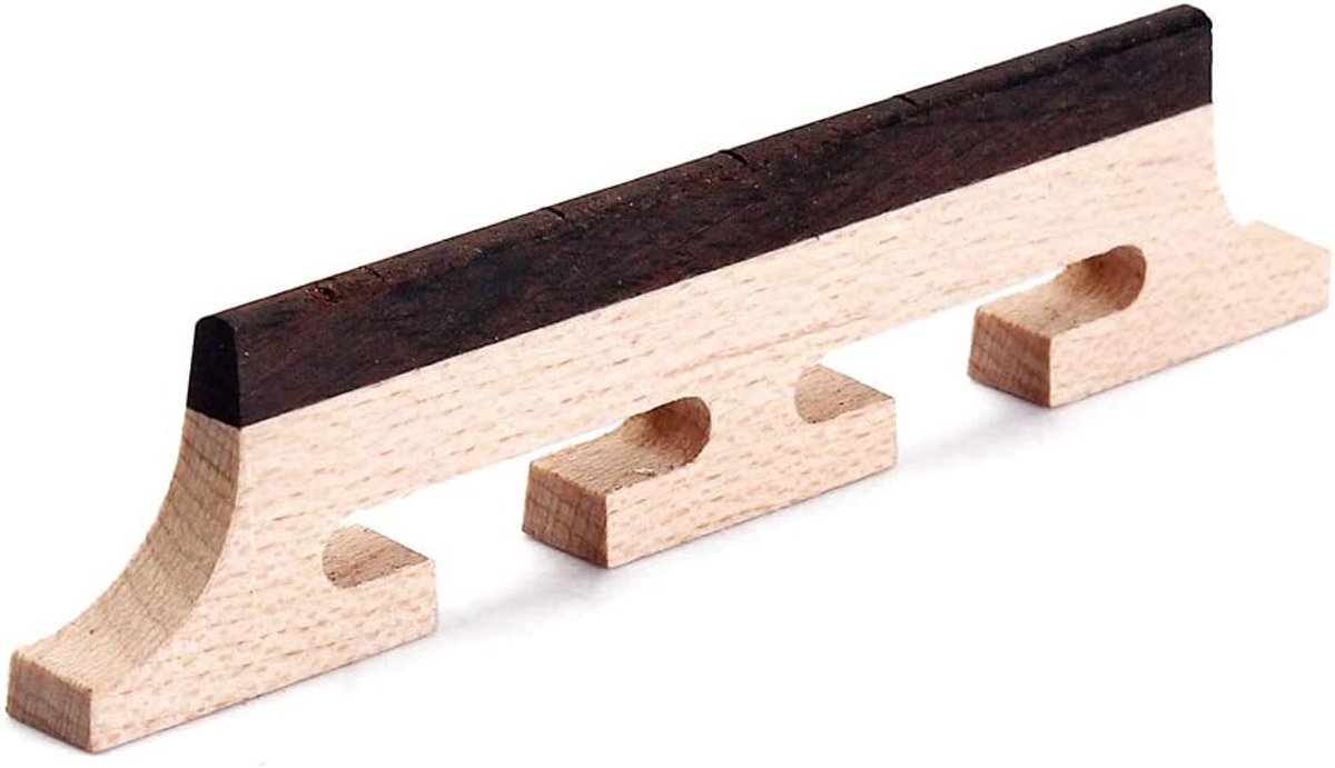 SnelShoppen - Banjo Brug Hout 5 Snaar Banjo - Maple & Ebenhout - 5/8" Hoogte - Duidelijke Toonoverdracht - Ideaal voor Muziek Enthousiastelingen