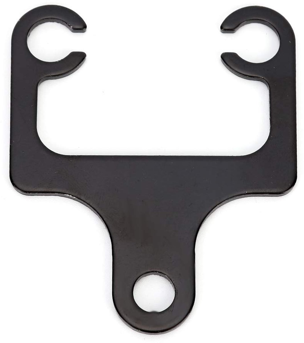SnelShoppen - Universele Motorfiets Snelheidsmeter Beugel, Zwart, Odometer Tachometer Instrument Montage, Motorrijder Accessoire, Duurzaam, Hoogwaardi