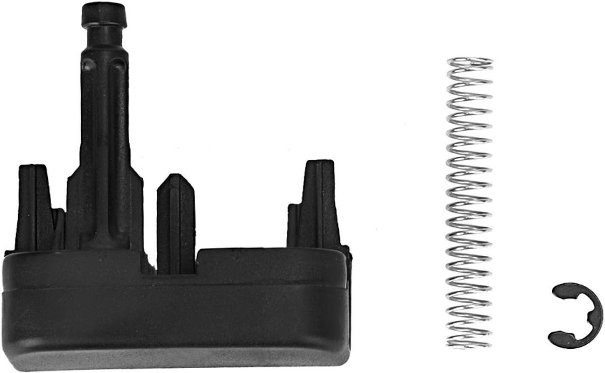 SnelShoppen - Qiilu Achterklep Slotknop, Achterklep Kofferbak Slot Drukknop Reparatieset voor Renault Megane Scenic 7700435694