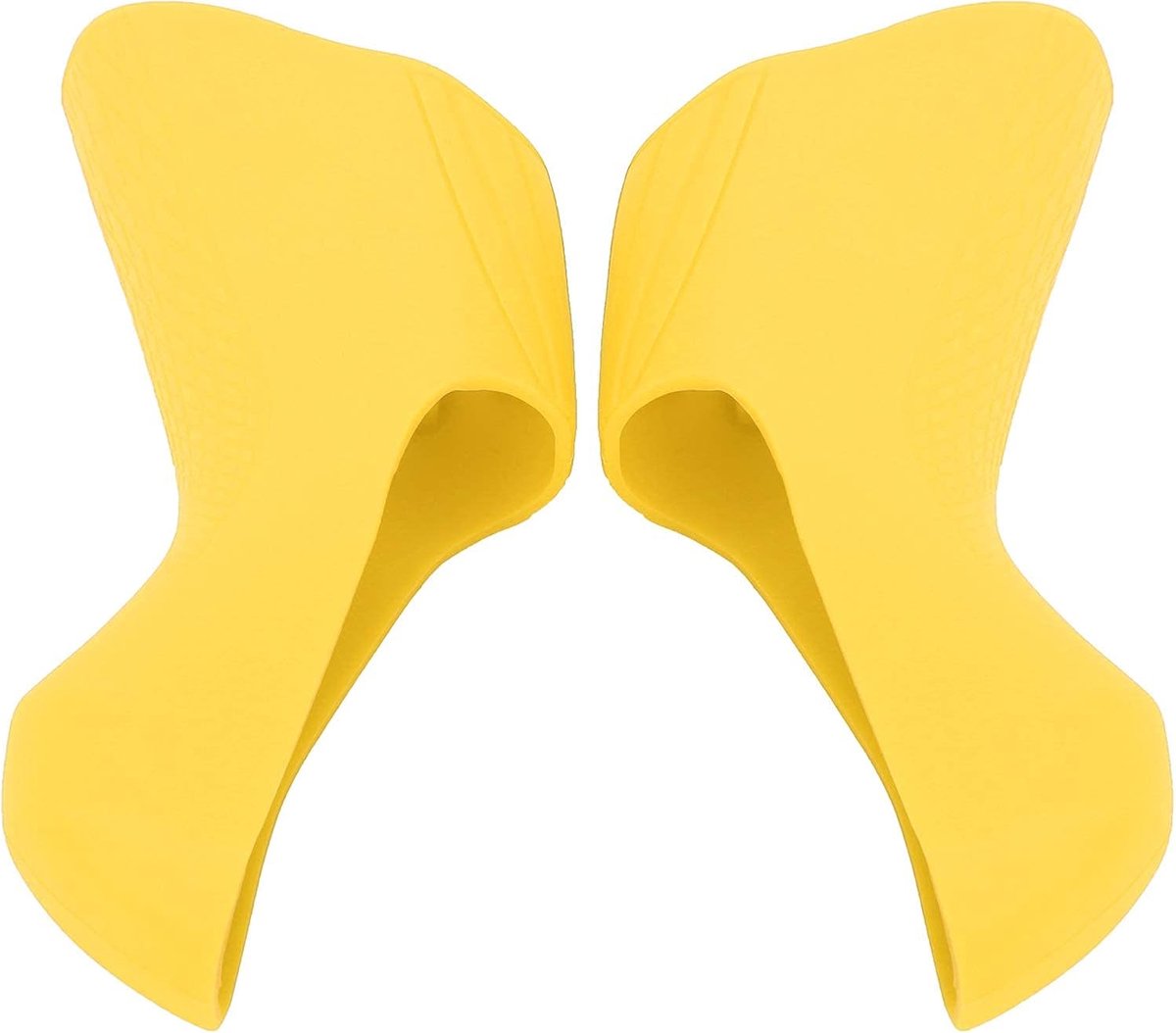 SnelShoppen - Fietsremhendel Hoezen Silicone Fietsversnellingshendel Deksel Accessoire voor R7000 R8000 - Geel, Ergonomisch, Duurzaam en Comfortabel