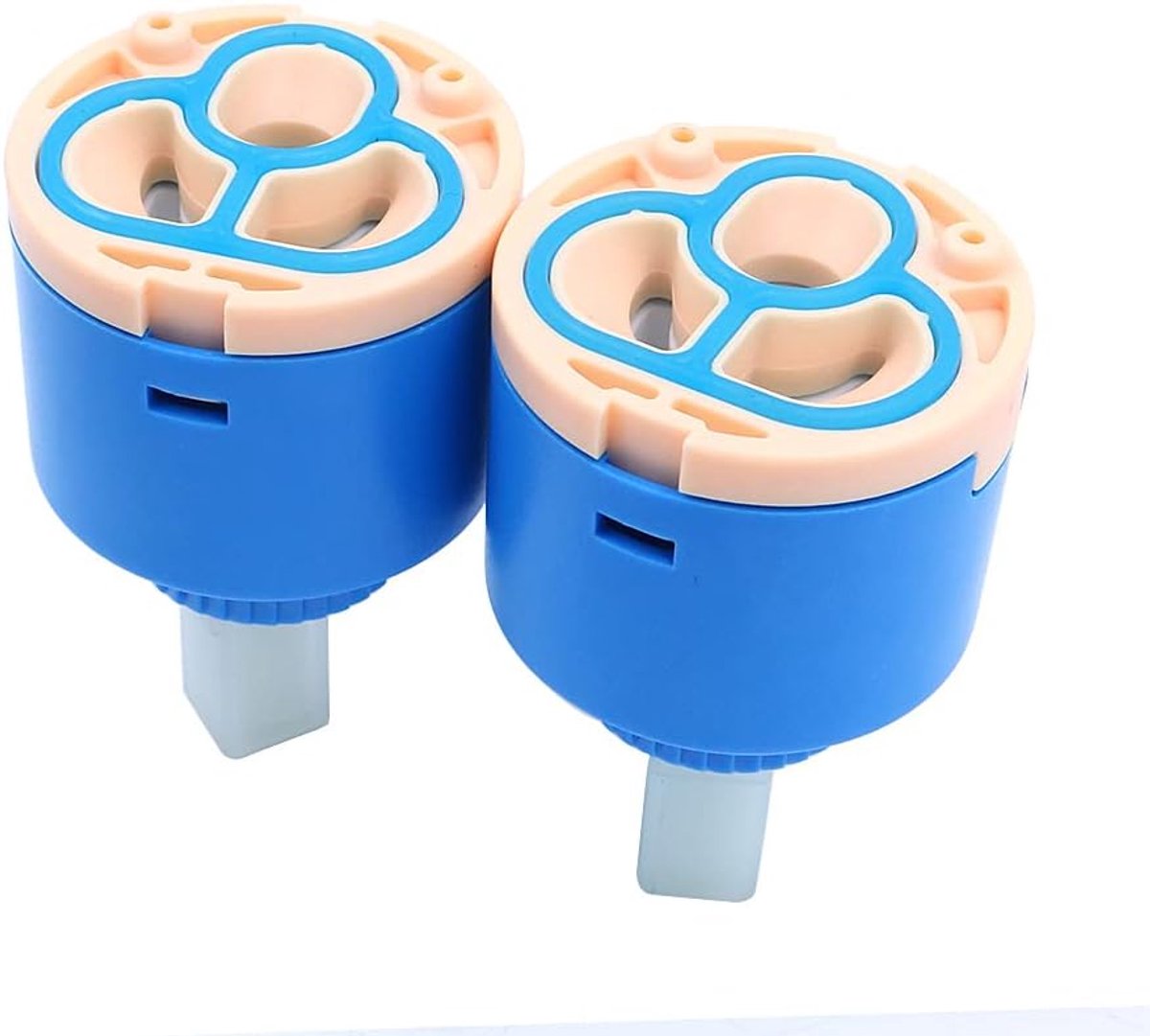 Vervangende kraancartridge 40mm - keramische schijf - lange levensduur - ideaal voor keuken en badkamer - ShopVlot