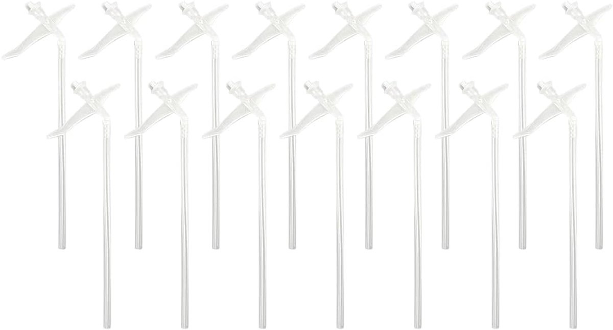 SnelShoppen - 15PCS Spray Foam Vervangbuizen voor DIY Spray Foam Spuitmond - Plastic Kieren Opvul Buizen - Duurzaam en Geurloos