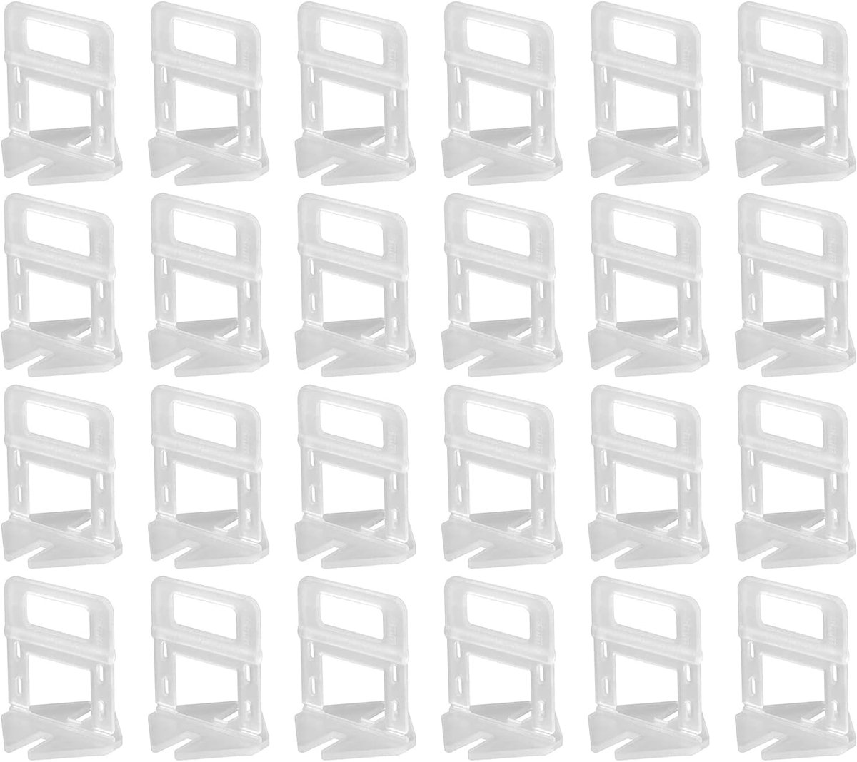 SnelShoppen - Tile Leveling System Clips - Tegels Niveau Systeem - 2.5mm - 100 Stuks - Tegelafstandhouders voor Efficiënte Tegelplaatsing