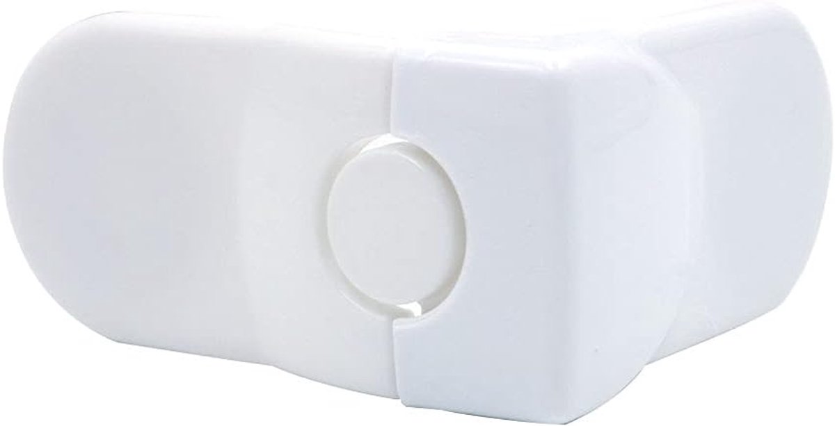 SnelShoppen - 6 Pack Veiligheidskastsloten voor Keukenopslagdeuren, Kindveilige Latch voor Kasten, Oven, Koelkast - Wit, Eenvoudige Installatie