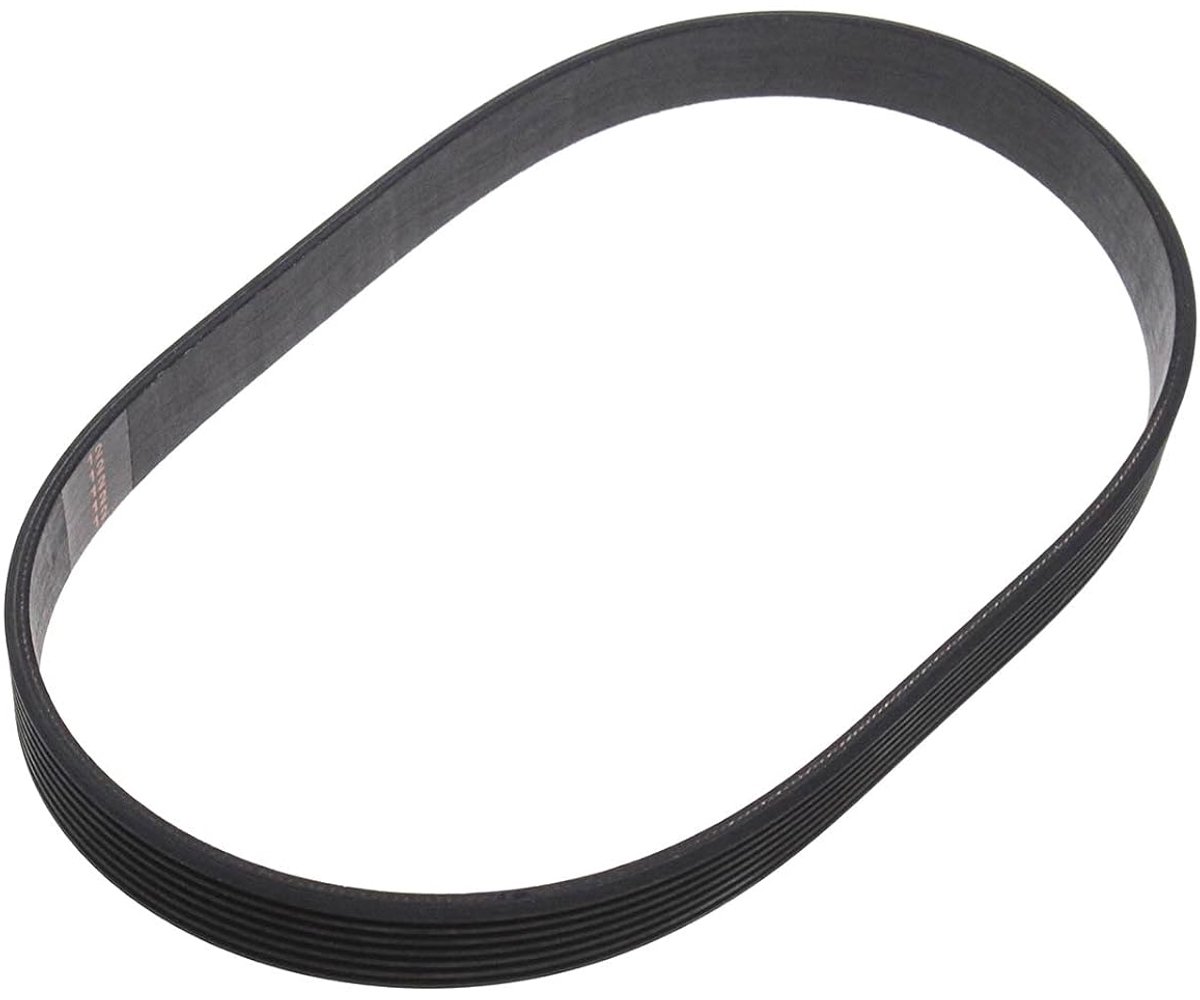 SnelShoppen - 7PJ490mm Grasmaaier Aandrijfriem 16mm Breed Rubber Synchronous Gesloten Lussen Vervangingsriem Geschikt voor Rotary Grasmaaiers