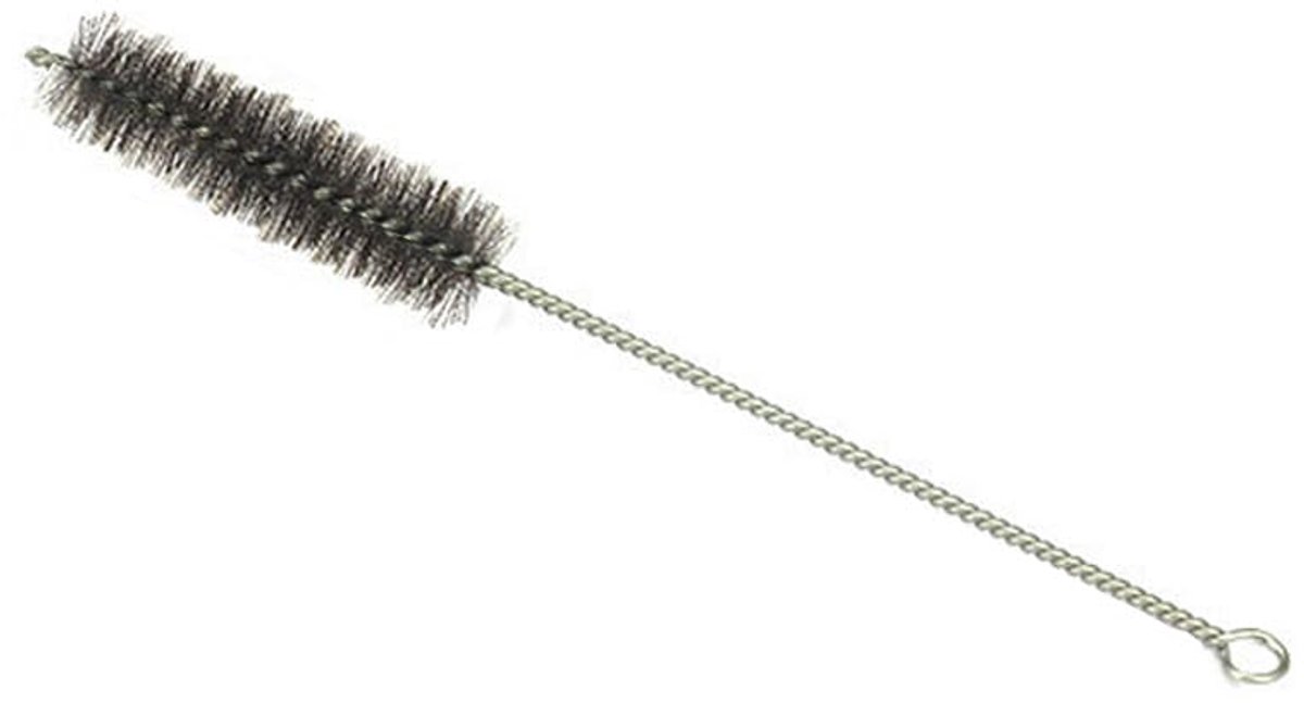SnelShoppen - 10mm - 100mm RVS Draad Tube Reinigingsborstel met Handvat - Flexibele Borstel voor Drinkrietjes, Vogelvoeders, Spuitpistolen en meer