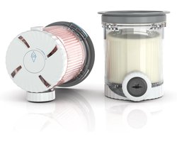 ZENC® Set van 2 IJscontainers met Deksel Geschikt voor Ninja Swirl IJs- en Softijsmachines by CREAMi NC700 Serie - IJsbeker - Vaatwasserbestendig