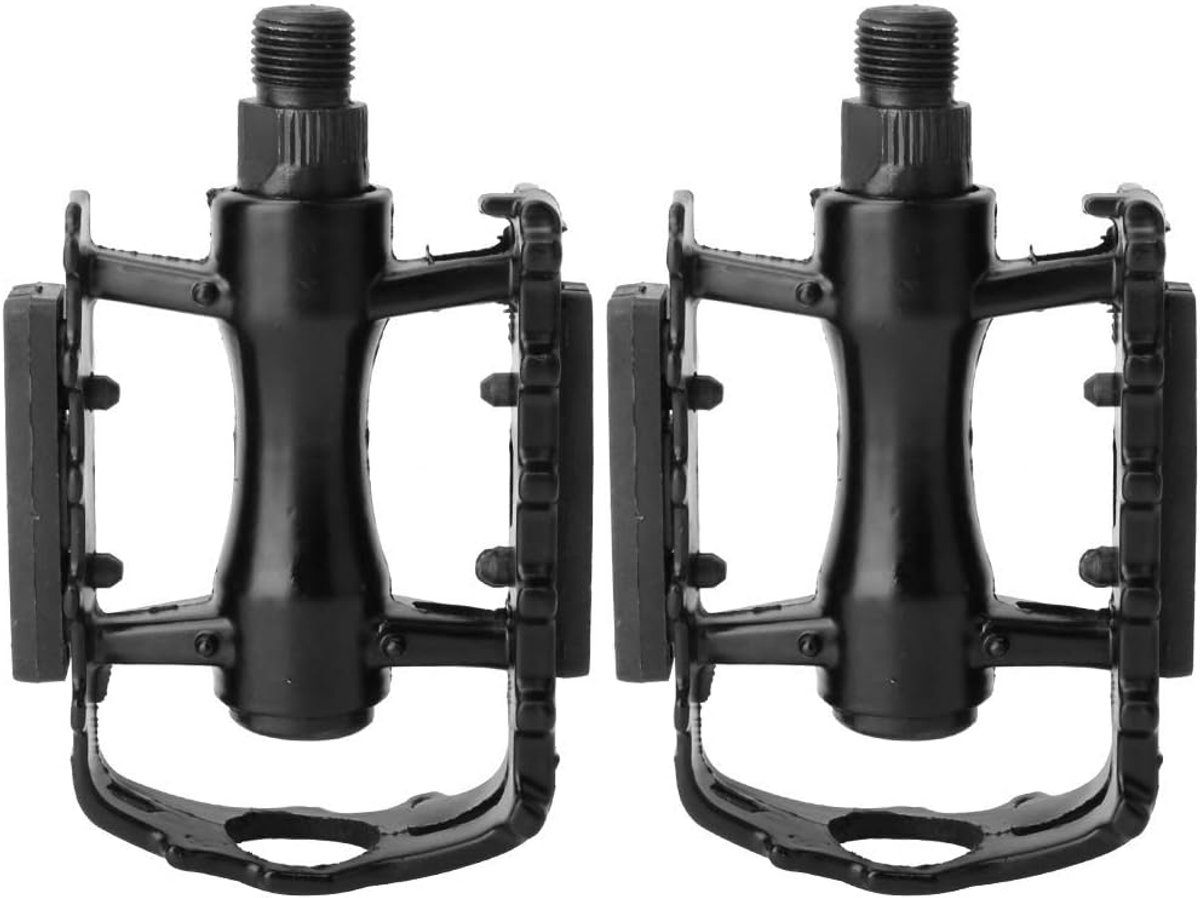 SnelShoppen - 1 Paar Aluminium Legering Fietspedalen Lichtgewicht Pedalen voor Racefietsen, Mountainbikes, Comfortabele Anti-Slip Fietspedalen