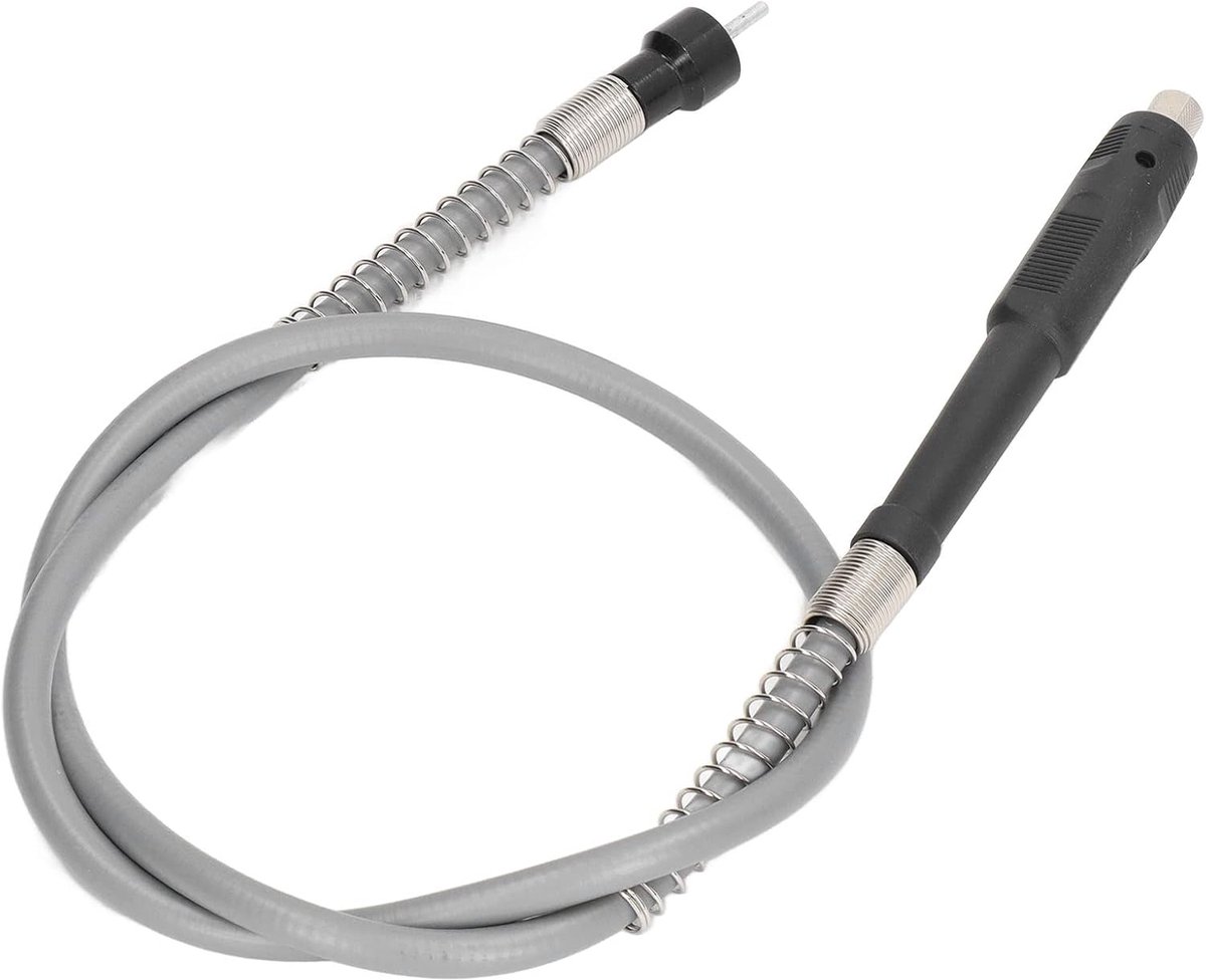 SnelShoppen - Flexibele boorschacht verlenging 3 mm, 360 graden buigbaar, met schroefsleutel voor boren, graveren, frezen, duurzame metalen en ABS con