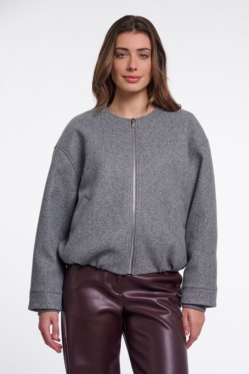 Rino & Pelle Jackets - Mona bomber jacket - Grijs
