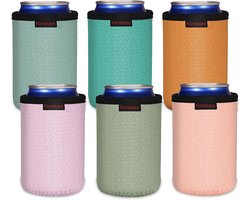 6x 12oz / 355ml Can Dosenkühler, Insulated Reusable Non-Slip Neoprene Dosenkühler Drink Holder, Beer Box Holders - ShopVlot