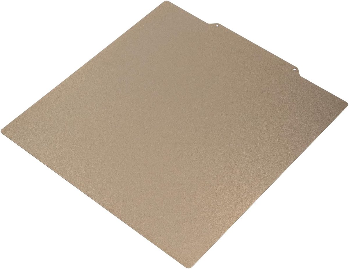 SnelShoppen - Dubbelzijdige Bouwplaat, Flexibel PEI Bed 320x310Mm voor 3D Printers, Hoge Temperatuur Weerstand, Eenvoudige Vervanging, Textuur Design
